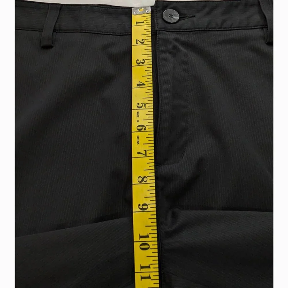 Adidas Golf Pants Mens‎ 34x31 Black Climalite Athleisure Stretch Vacation Travel